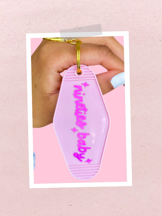 Nineties Baby Motel Keychain
