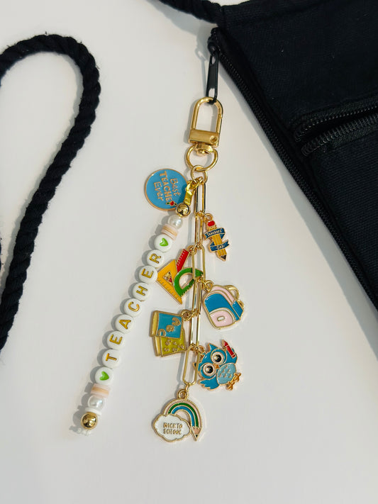 Teacher Bag Charm