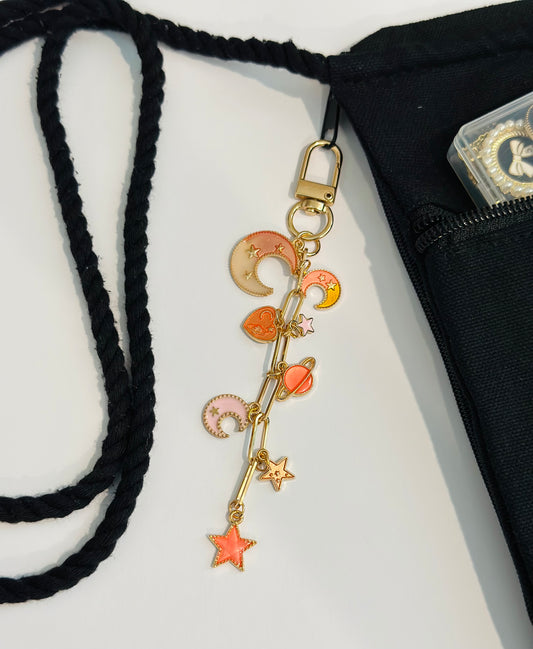 Moon & Stars Bag Charm